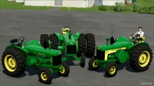 FS22 John Deere Mod: 1956 - 1958 Years John Deere Tractors Pack (Featured)