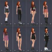 Sims 4 Preset Mod: 🖤IRENA SHELDON (Image #2)