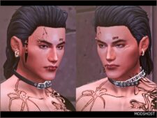 Sims 4 Male Tattoo Mod: Dark Desire Full Body Tatts Aprilhush (Image #5)