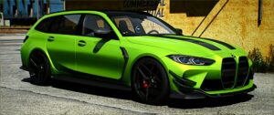 GTA 5 BMW Vehicle Mod: M3 G81 Streetfighter (Featured)