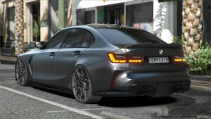 GTA 5 BMW Vehicle Mod: M3CS G80 Blacked OUT Edition 5 Seater V2.0 (Image #2)