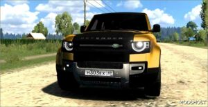 ETS2 Land Rover Car Mod: Defender L663 (Image #2)