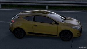 ETS2 Renault Car Mod: Megane 3 Coupe 2013 1.51 (Image #2)