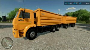 FS22 Kamaz Truck Mod: 65111 A (Image #9)