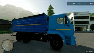 FS22 Kamaz Truck Mod: 65111 Z (Image #6)