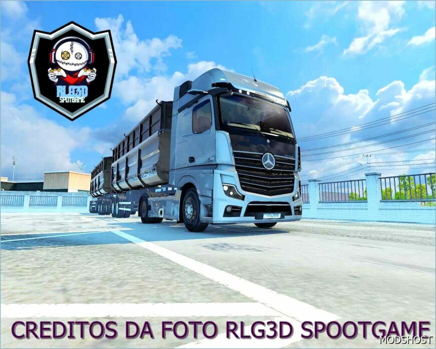 ETS2 Mercedes-Benz Truck Mod: Mercedes Benz NEW Actros 2019 BR 1.51 (Featured)