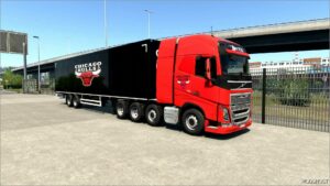 ETS2 Skin Mod: Chicago Bulls V0.1 (Featured)