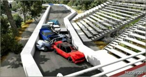 BeamNG Map Mod: Destruction Derby 1995 V1.1.1 0.33 (Featured)