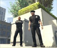 GTA 5 Police Player Mod: Small Police Officer Add-On PED (Image #3)