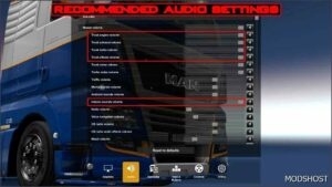 ETS2 Mercedes-Benz Mod: MB NEW Actros 460 OM470 Sound (EVO 2) V1.2 1.51 (Image #2)