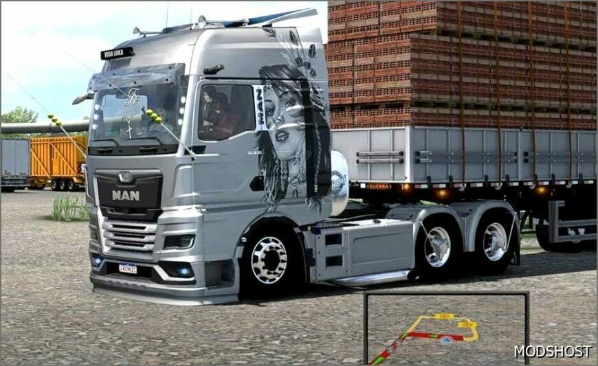 ETS2 MAN Truck Mod: TGX 2020 1.51 (Featured)