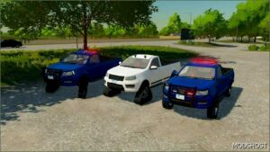 FS22 Pickup Car Mod: 2017 Pickup Emergency Edition V3.0.0.1 (Image #2)