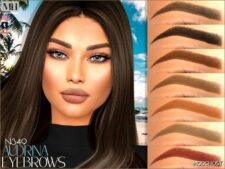 Sims 4 Eyebrows Hair Mod: Audrina Eyebrows N349 (Featured)