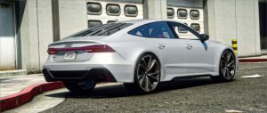 GTA 5 Audi Vehicle Mod: 2020 Audi RS7 Sportback (C8) Badged/Debadged | Tuning V2.0 (Image #3)