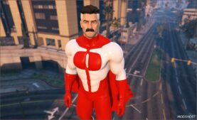 GTA 5 Player Mod: Omni MAN (Mortal Kombat Version) Pack (Featured)