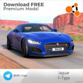 BeamNG Jaguar Car Mod: 💎 ᴠɪᴘ Jaguar F-Type 🏎️✨ 0.33 (Image #5)