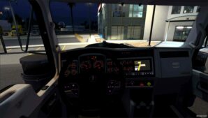 ATS Kenworth Mod: Red Interior for W900 (Image #2)