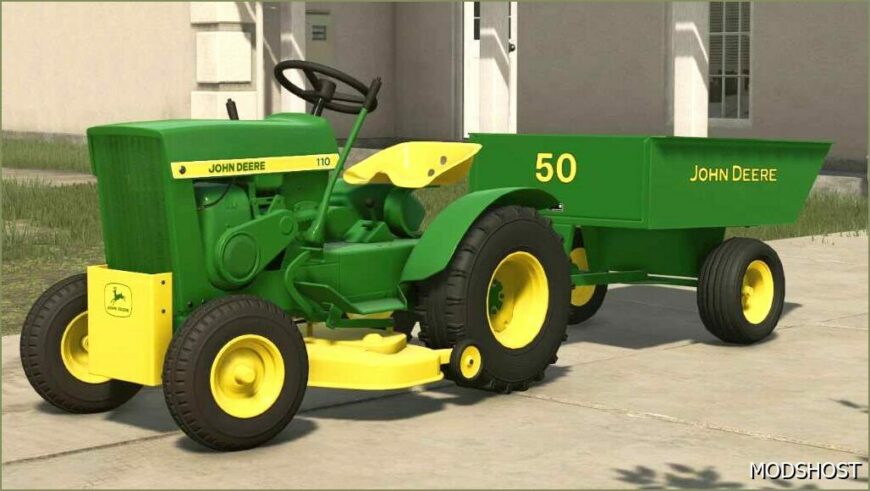 FS22 John Deere Tractor Mod: 110/112 Round Fender (Featured)