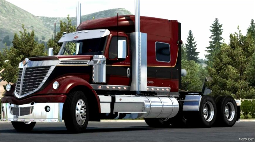 ATS International Truck Mod: Harley-Davidson International Lonestar V9.0 (Featured)