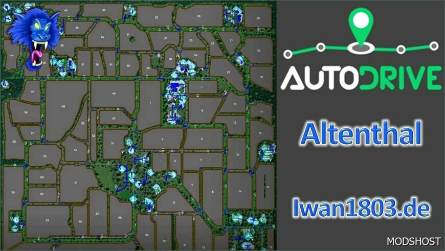 FS22 Mod: Autodrive Altenthal V1.0.3 (Featured)