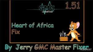 ETS2 Map Mod: Heart of Africa FIX 1.51 (Featured)