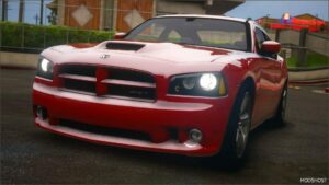 GTA 5 Dodge Vehicle Mod: Nfshp: 2006 Dodge Charger SRT8 Add-On | Template (Image #2)