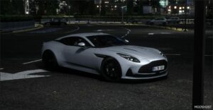 GTA 5 Aston Martin Vehicle Mod: DB12 2023 Add-On / Replace | Fivem | Tuning | Lods | Template (Image #2)