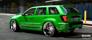 GTA 5 Jeep Vehicle Mod: 2009 SRT Jeep Grand Cherokee (Image #2)