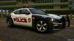 GTA 5 Dodge Vehicle Mod: Nfshp: 2006 Dodge Charger SRT8 Scpd Add-On | ELS | NON ELS | Template (Featured)