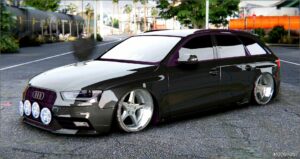 GTA 5 Audi Vehicle Mod: A4 Custom (5 Seater) (Image #3)