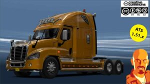 ATS Freightliner Truck Mod: Cascadia V4.1 1.51 (Image #3)