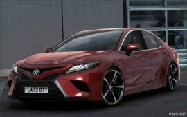 ETS2 Toyota Car Mod: Camry XV70 XSE 2018 V1.7 1.51 (Featured)