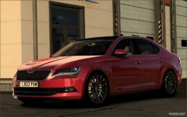 ETS2 Skoda Car Mod: Superb B8 2017 V4.6 1.51 (Featured)