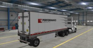 ATS Mod: Performance Food 28 SCS Trailer Skin 1.51 (Featured)