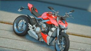 GTA 5 Vehicle Mod: 2020 Ducati Streetfighter V4S Add-On / Livery (Image #6)