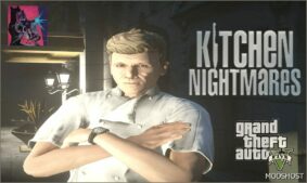 GTA 5 Player Mod: Chef Gordon Ramsay Add-On PED (Featured)