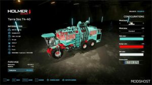 FS22 Implement Mod: Holmer Terra DOS T4-40 V1.2 (Featured)