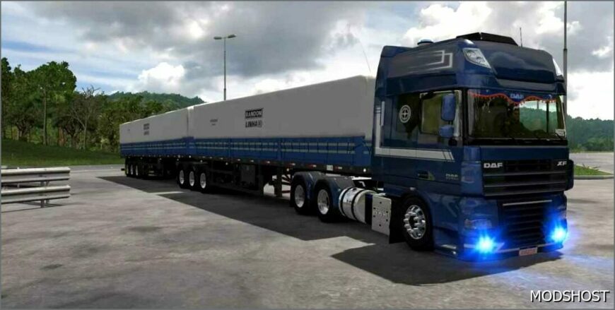 ETS2 DAF Truck Mod: XF BR RAG NO 9 Eixos 1.51 (Featured)