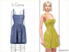 Sims 4 Elder Clothes Mod: Charlie Dress – ACN 486 (Featured)