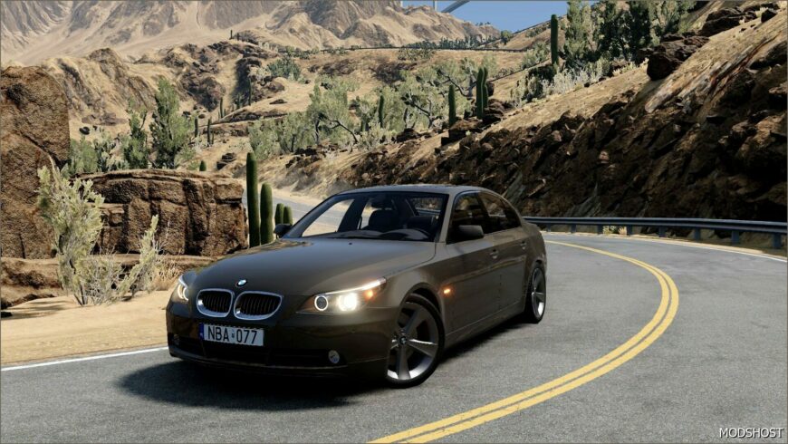 BeamNG BMW Car Mod: M5 (E60) NEW V2.0 0.33 (Featured)