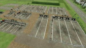 FS22 Placeable Mod: Parking Spaces V1.2 (Featured)