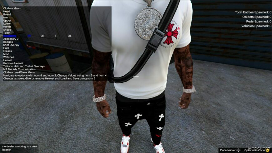 GTA 5 Player Mod: VVS Wrist (Bussin) (Featured)