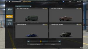 ETS2 Car Mod: Drivable Jazzycat’s Classic Pack V1.3 (Image #2)