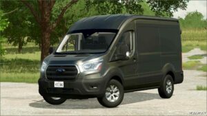 FS22 Ford Vehicle Mod: Transit MK8 V1.2 (Image #5)