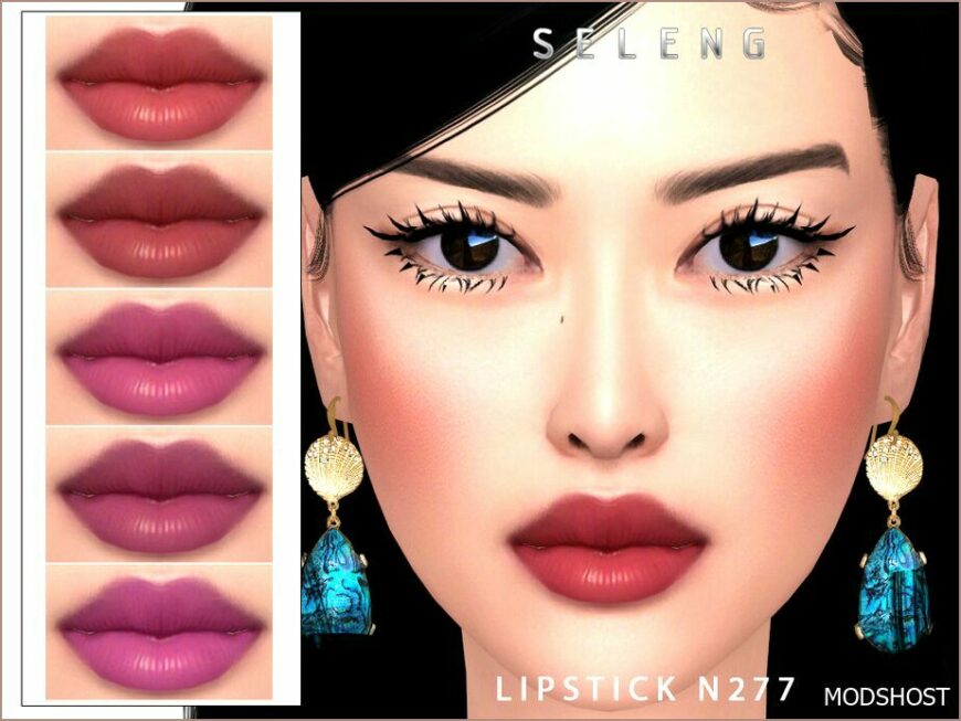 Sims 4 Lipstick Makeup Mod: N277 (Featured)