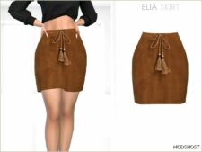 Sims 4 Female Clothes Mod: Elia Skirt (Featured)