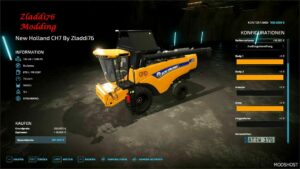 FS22 NEW Holland Combine Mod: CH7 by Zladdi76 (Image #3)