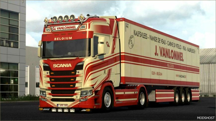 ETS2 Mod: Vanlommel Combo Skin (Featured)