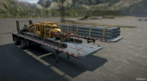 SnowRunner Mod: Twm’s Haley 5-Slot Flatbed Trailer Pack (Image #3)