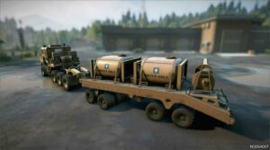 SnowRunner Mod: Z2 Military Full Trailer Pack V0.11 (Image #3)